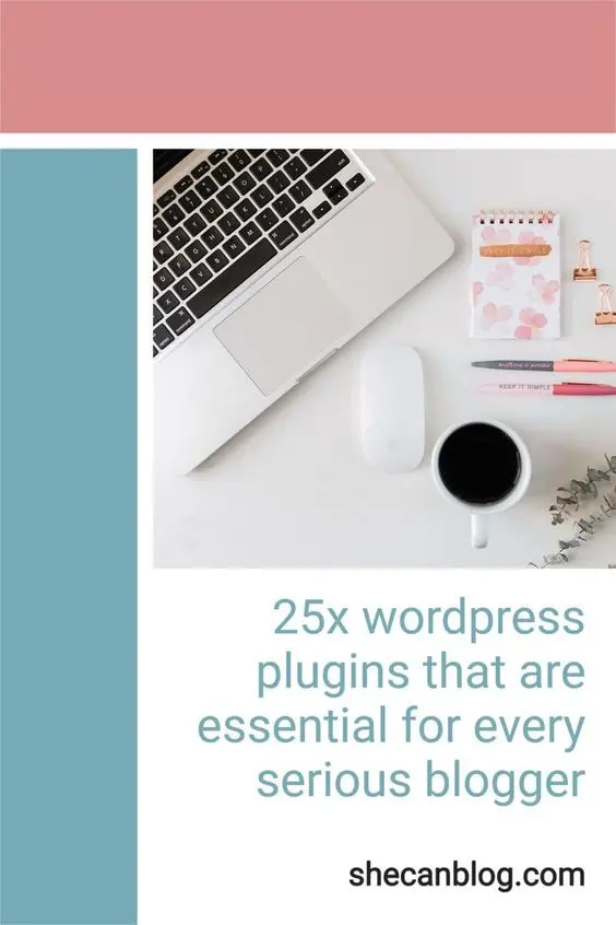 Pinterest pin: wordpress plugins for serious bloggers